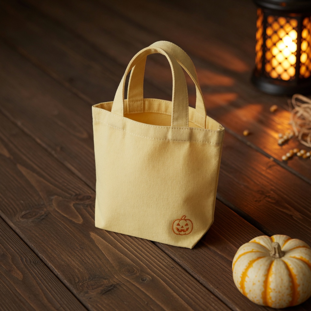 Butter-yellow kids tote